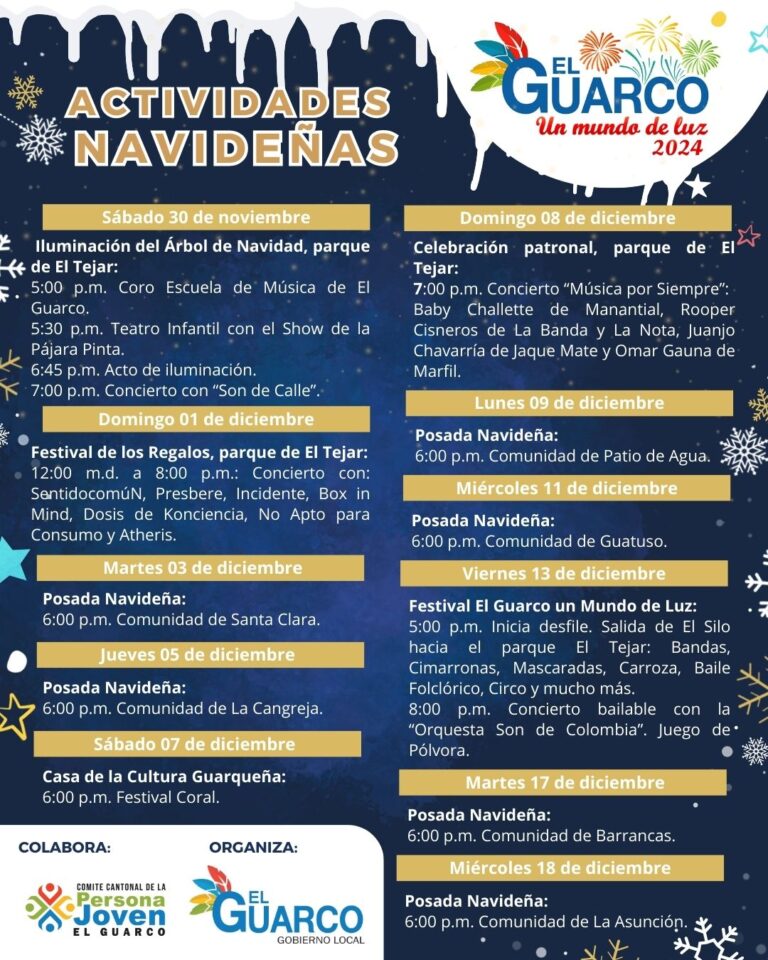 Actividades navideñas 2024