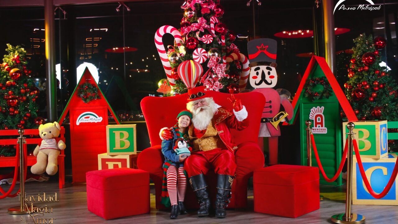 Paseo Metrópoli celebra la magia de la Navidad