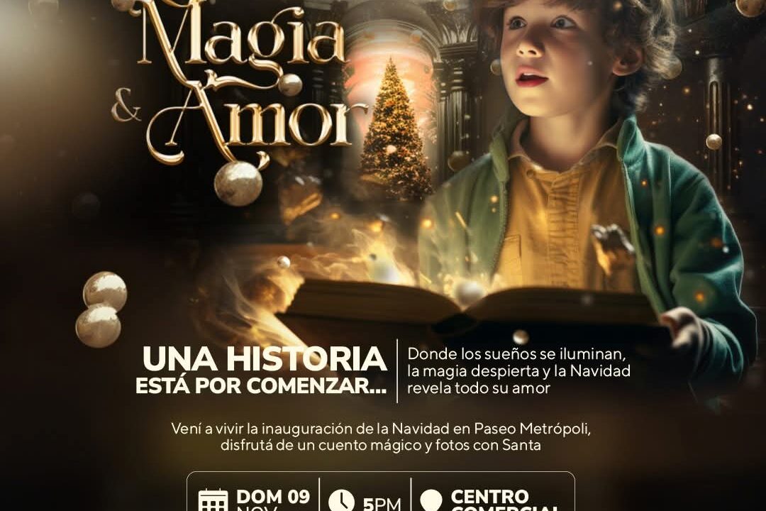 Paseo Metrópoli da la bienvenida a la Navidad con un mes lleno de magia, amor y celebración